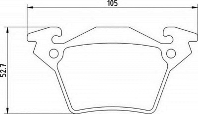 MAGNETI MARELLI 363710201169 -  Комплект тормозных колодок, дисковый тормоз